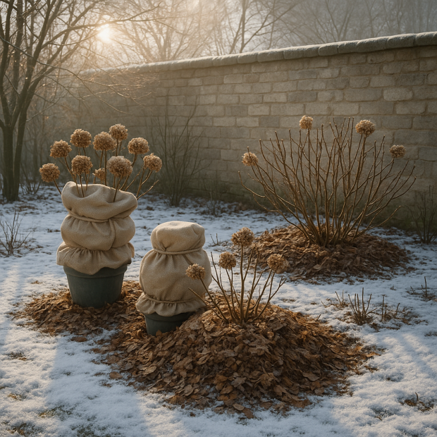Faut-il arroser les hortensias en hiver ? Conseils pratiques pour les protéger du froid