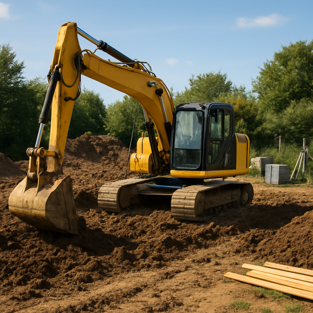 Comment louer une pelleteuse : guide tarifaire et conseils pratiques