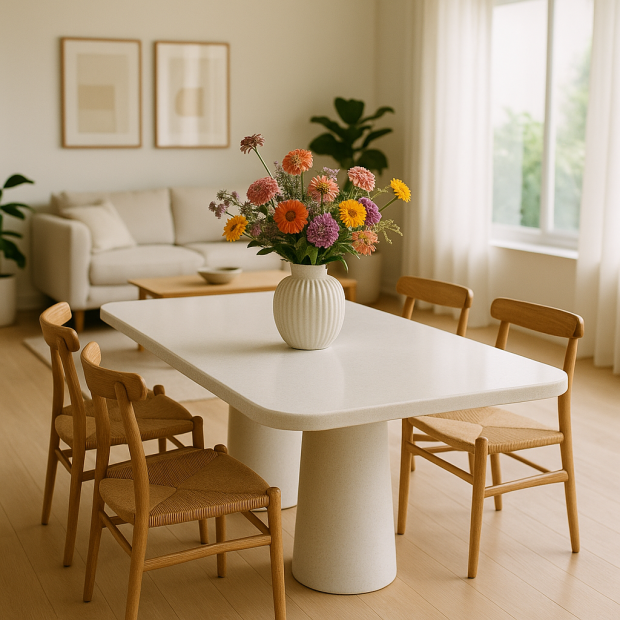 Les véritables inconvénients d'une table en céramique que vous devez connaître