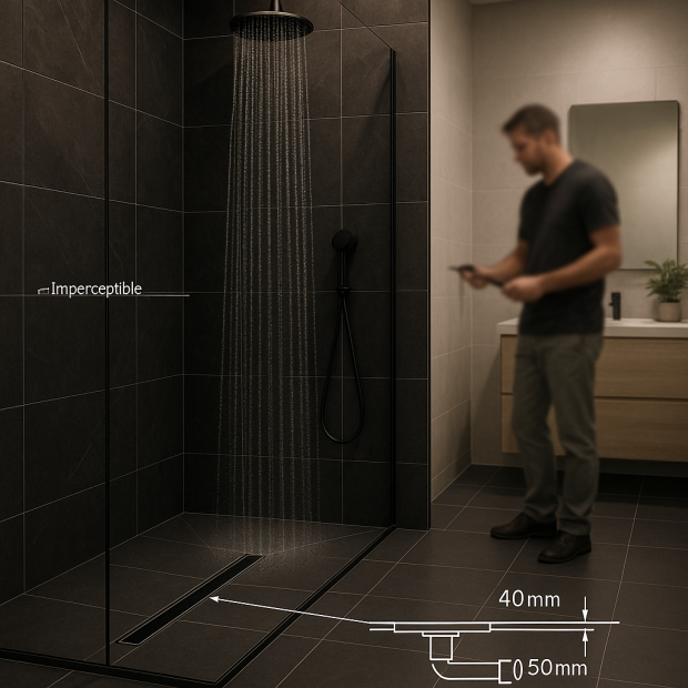 Évacuation douche 40 ou 50 mm : Comment choisir le bon diamètre pour votre installation