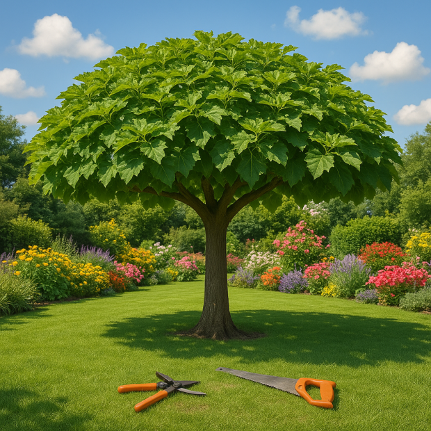 Comment réussir la taille de votre mûrier platane en parasol?