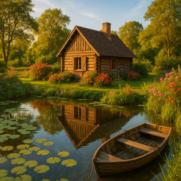 Découvrez les meilleurs chalets avec étang de pêche privé en Normandie