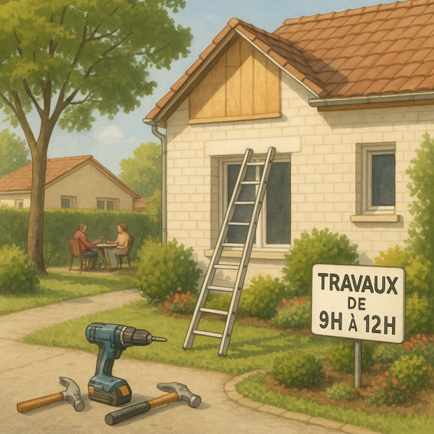 Travaux en semaine : horaires à respecter pour éviter les conflits de voisinage