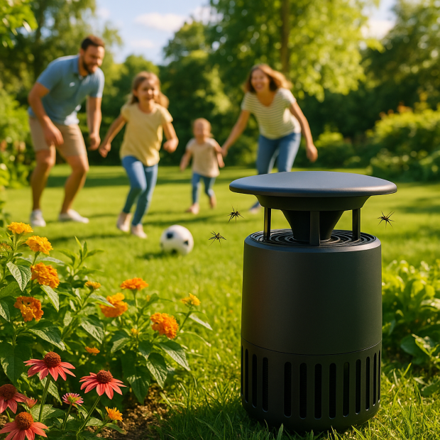 Découvrez le piège à moustiques Nomoz Pro d'Alexandre Réant : l'innovation qui vous redonne le plaisir de votre jardin !